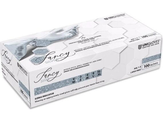 Gants en Nitrile - Silver - Taille L - 100pc