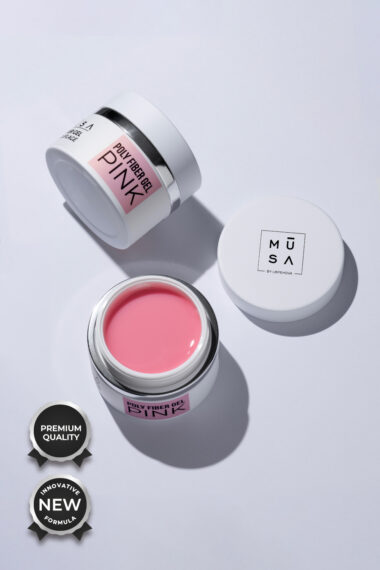 Poly Fiber Gel - Pink - 15ml