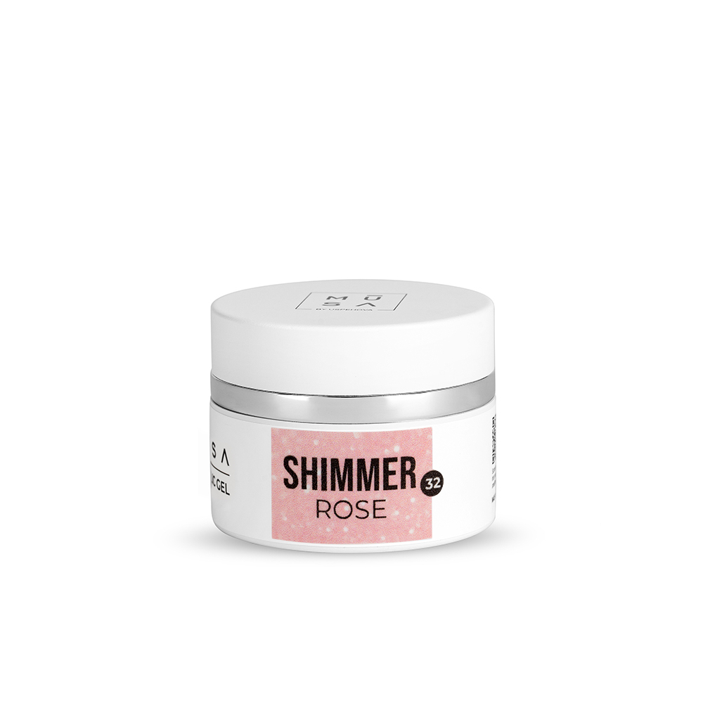 Acrylic Gel 32 - Shimmer Rose - 15ml
