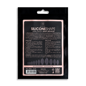 Silicone shape short almond