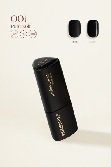 Pigmentix gel polish 001 - Pure Noir