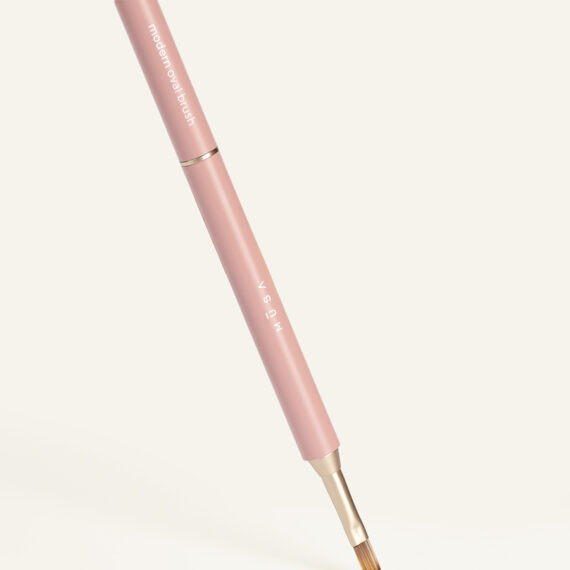 Double Brush - Modern Oval Brush Short liner brush